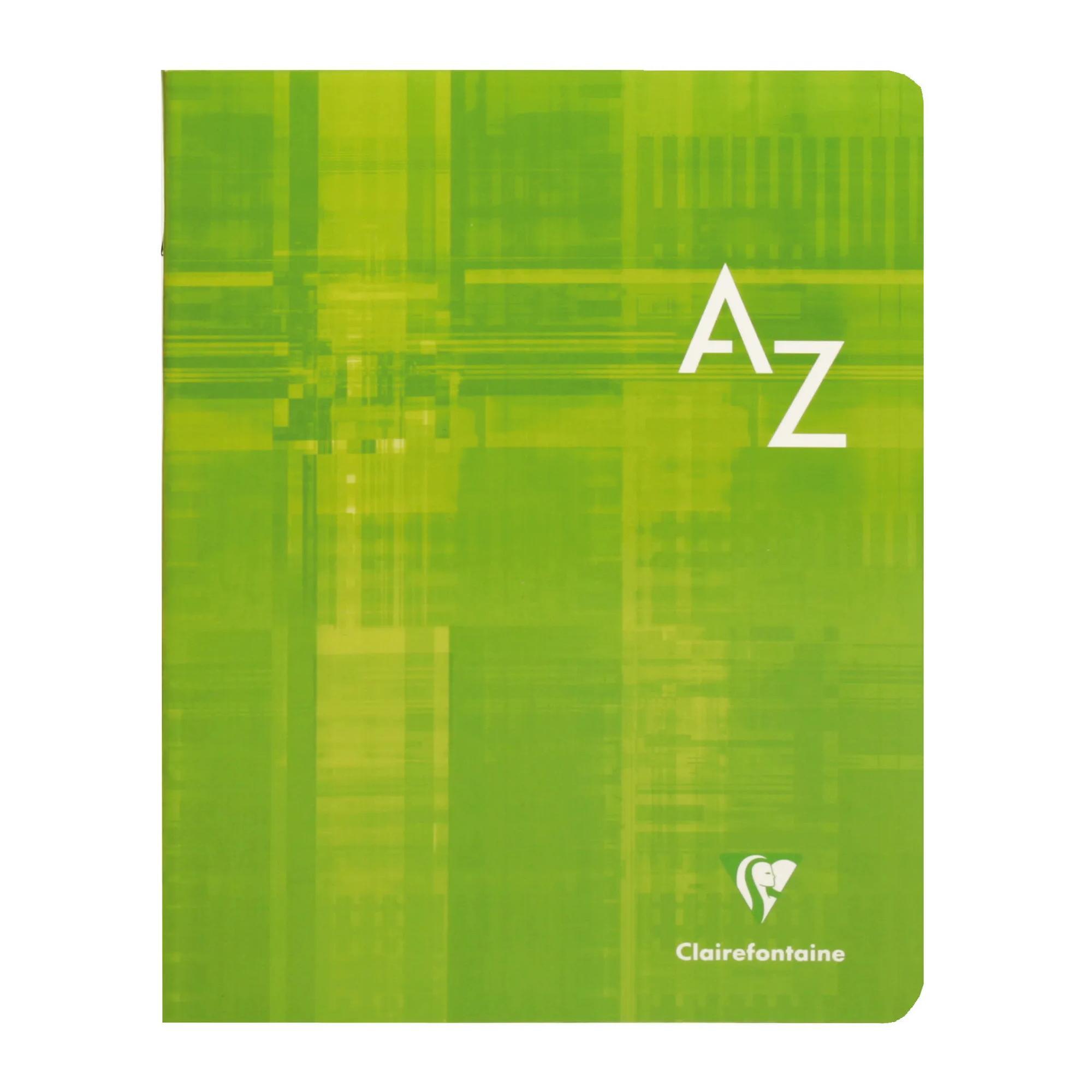 Clairefontaine CLAIREFONTAINE Heft 17x22cm 63749 A-Z 48 Blatt  