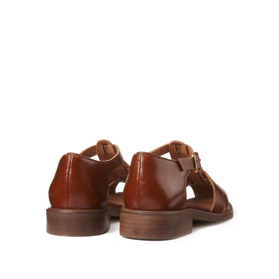 La Redoute Collections  Geschlossene Sandalen aus Leder 