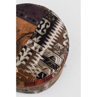 KARE Design Hocker Cherry Tahiti rund 36 limited  