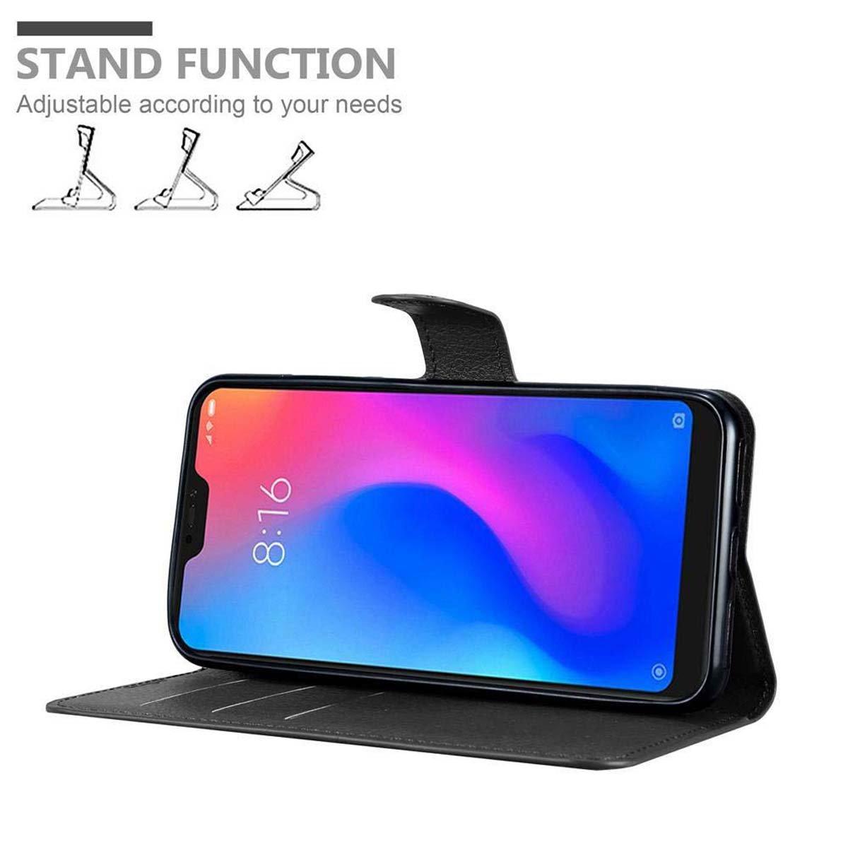 Cadorabo  Housse compatible avec Xiaomi Mi A2 LITE / RedMi 6 PRO - Coque de protection avec fermeture magnétique, fonction de support et compartiment pour carte 