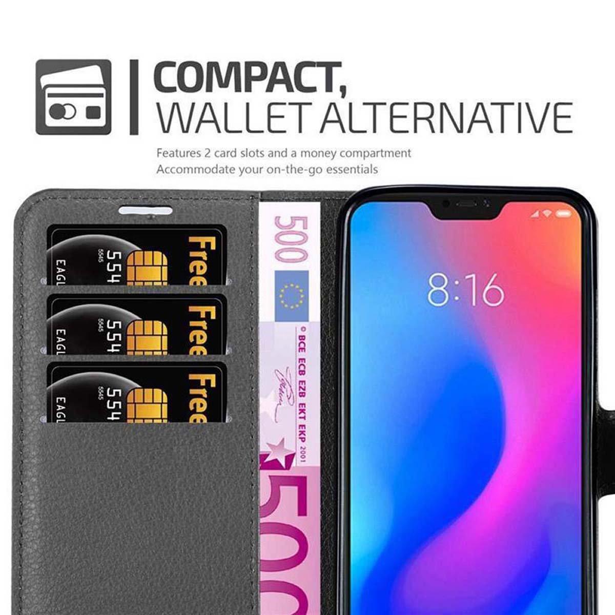 Cadorabo  Housse compatible avec Xiaomi Mi A2 LITE / RedMi 6 PRO - Coque de protection avec fermeture magnétique, fonction de support et compartiment pour carte 