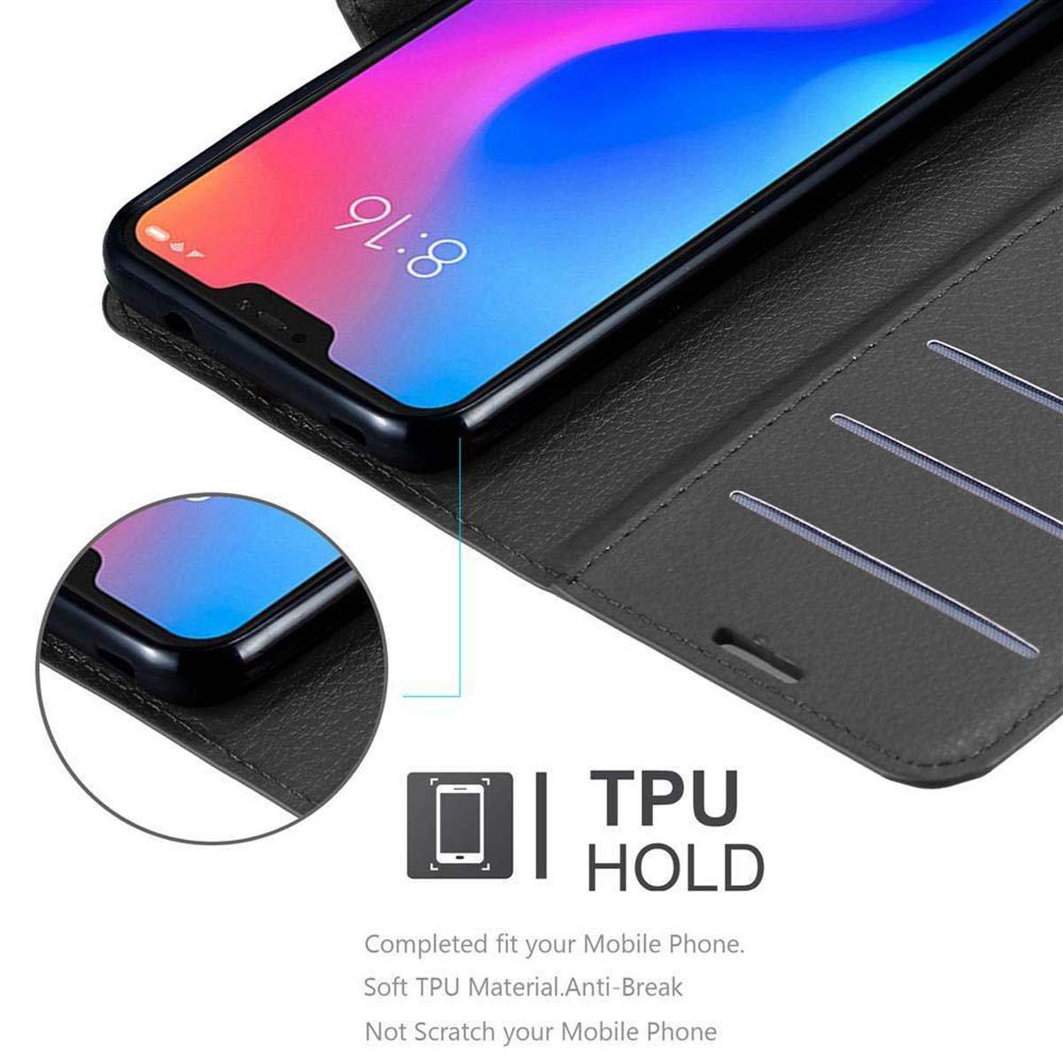 Cadorabo  Housse compatible avec Xiaomi Mi A2 LITE / RedMi 6 PRO - Coque de protection avec fermeture magnétique, fonction de support et compartiment pour carte 