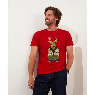 Joe Browns  Neuheit Weihnachtshirsch Grafik Tee 