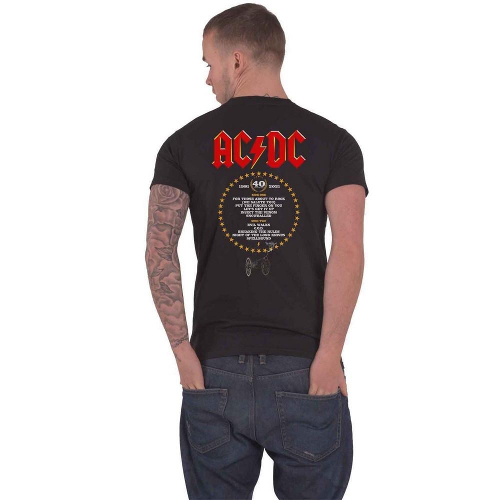 AC/DC  Tshirt FOR THOSE ABOUT TO ROCK 40TH 