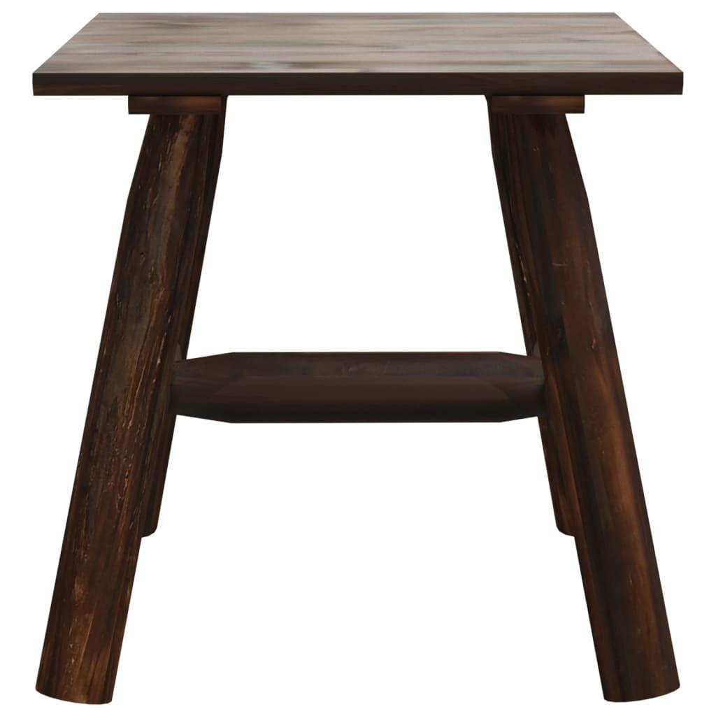 VidaXL Table d'appoint bois  