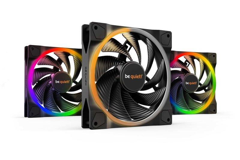 BE QUIET!  ! Light Wings | 140mm PWM Triple Pack high-speed Case per computer Ventilatore 14 cm Nero 3 pz 