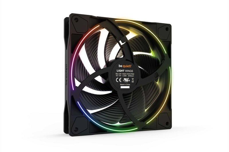 BE QUIET!  ! Light Wings | 140mm PWM Triple Pack high-speed Case per computer Ventilatore 14 cm Nero 3 pz 