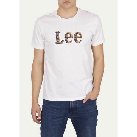 Lee  t-hirt camo package bright white 