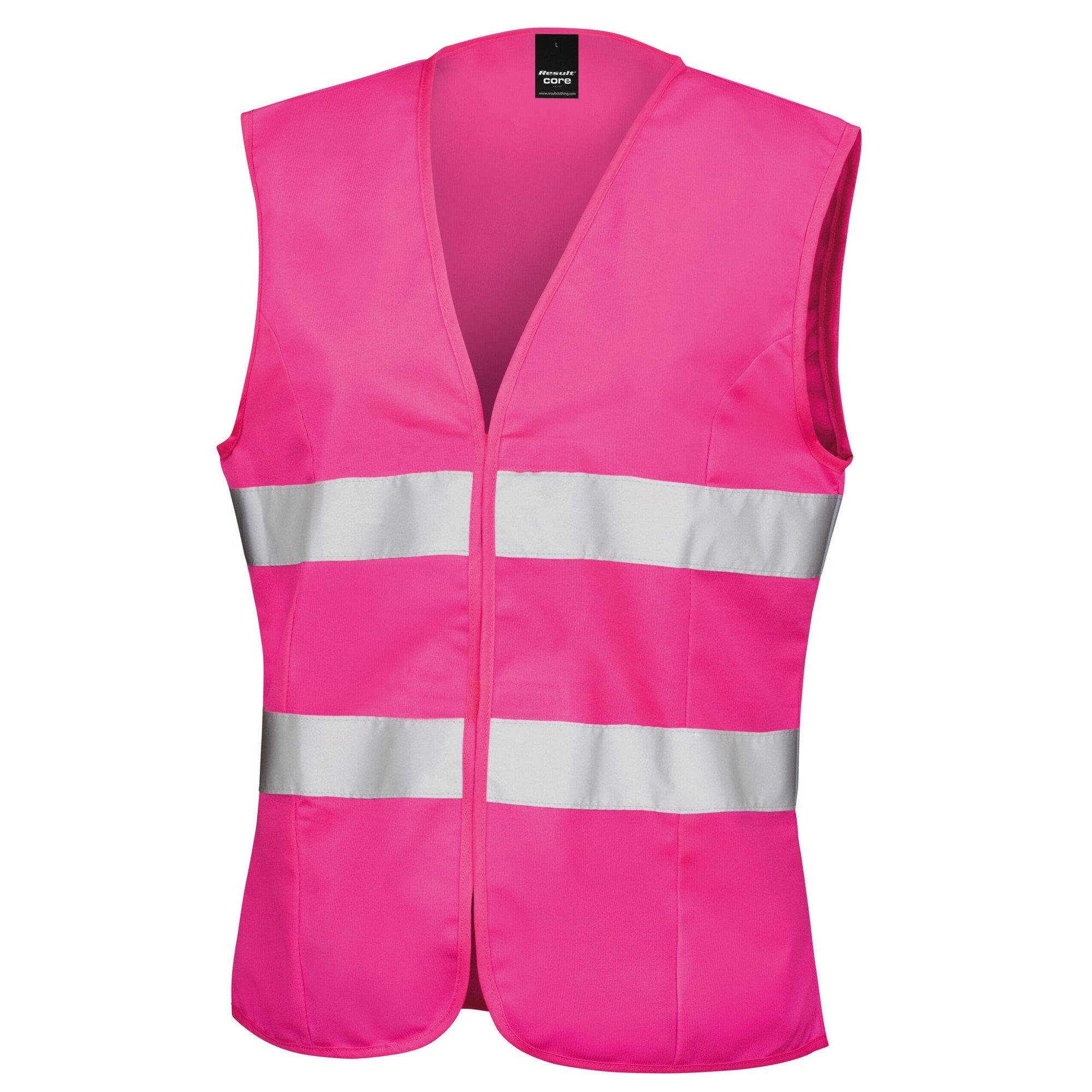 Image of Hivis Weste Sicherheit Unisex Pink S