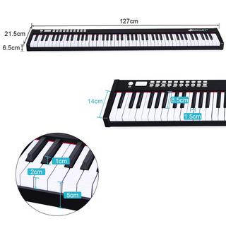 Northix  88-tasten Digitales Piano Keyboard elektronisches Klavier Keyboard Tragetasche 