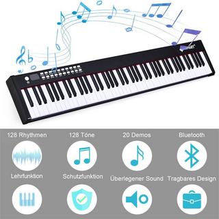 Northix  88-tasten Digitales Piano Keyboard elektronisches Klavier Keyboard Tragetasche 