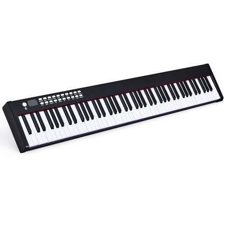 Northix  88-tasten Digitales Piano Keyboard elektronisches Klavier Keyboard Tragetasche 