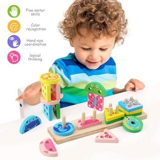 Activity-board  Holzpuzzle, Holzspielzeug, Entwicklungsspielzeug, Babyspielzeug aus Holz 