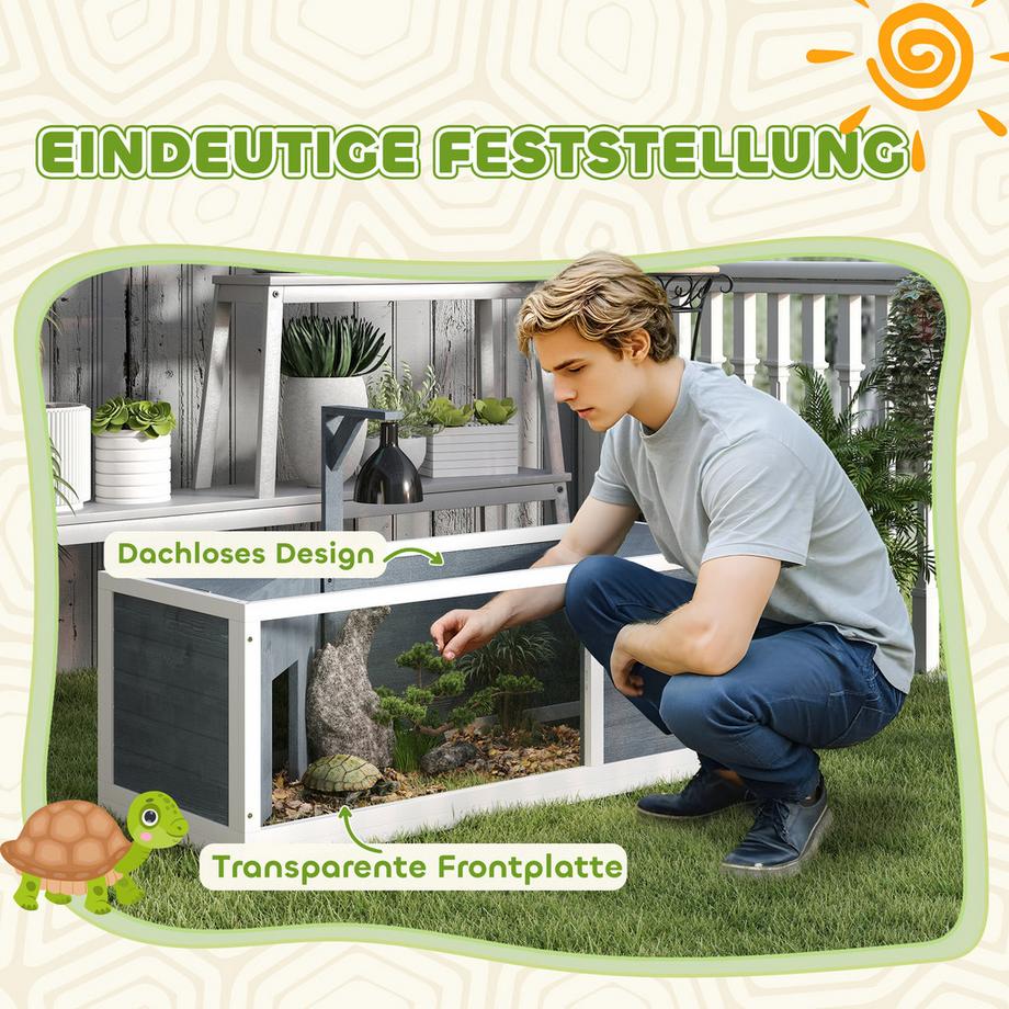 PawHut  Maison des tortues 