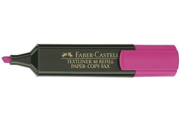 Faber-Castell FABER-CASTELL TEXTLINER 48 1-5mm 154828 rosa  