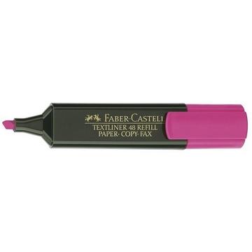 FABER-CASTELL TEXTLINER 48 1-5mm 154828 rosa