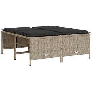 VidaXL Garten sofagarnitur poly-rattan  