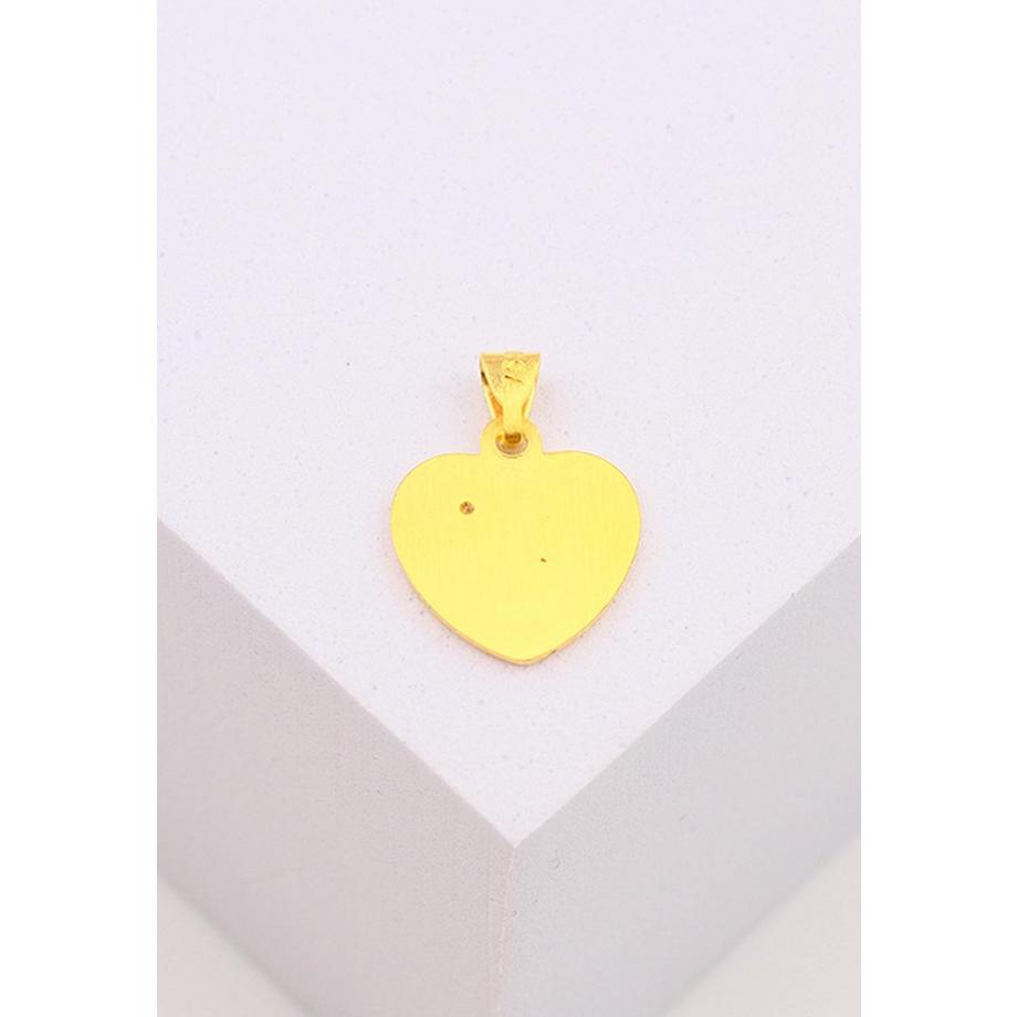 MUAU Schmuck  Engel Anhänger Gelbgold750 Diamant 0.005ct. 15x11mm 