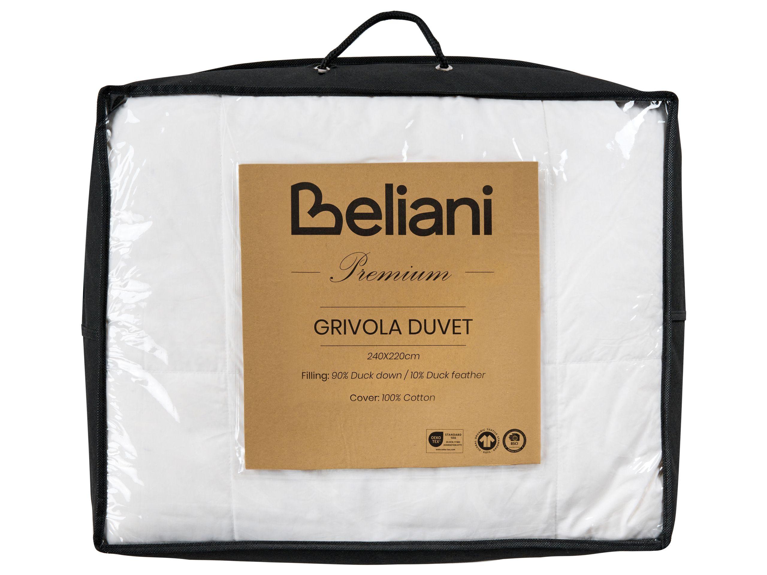 Beliani Couette très chaude en Coton ciré GRIVOLA  