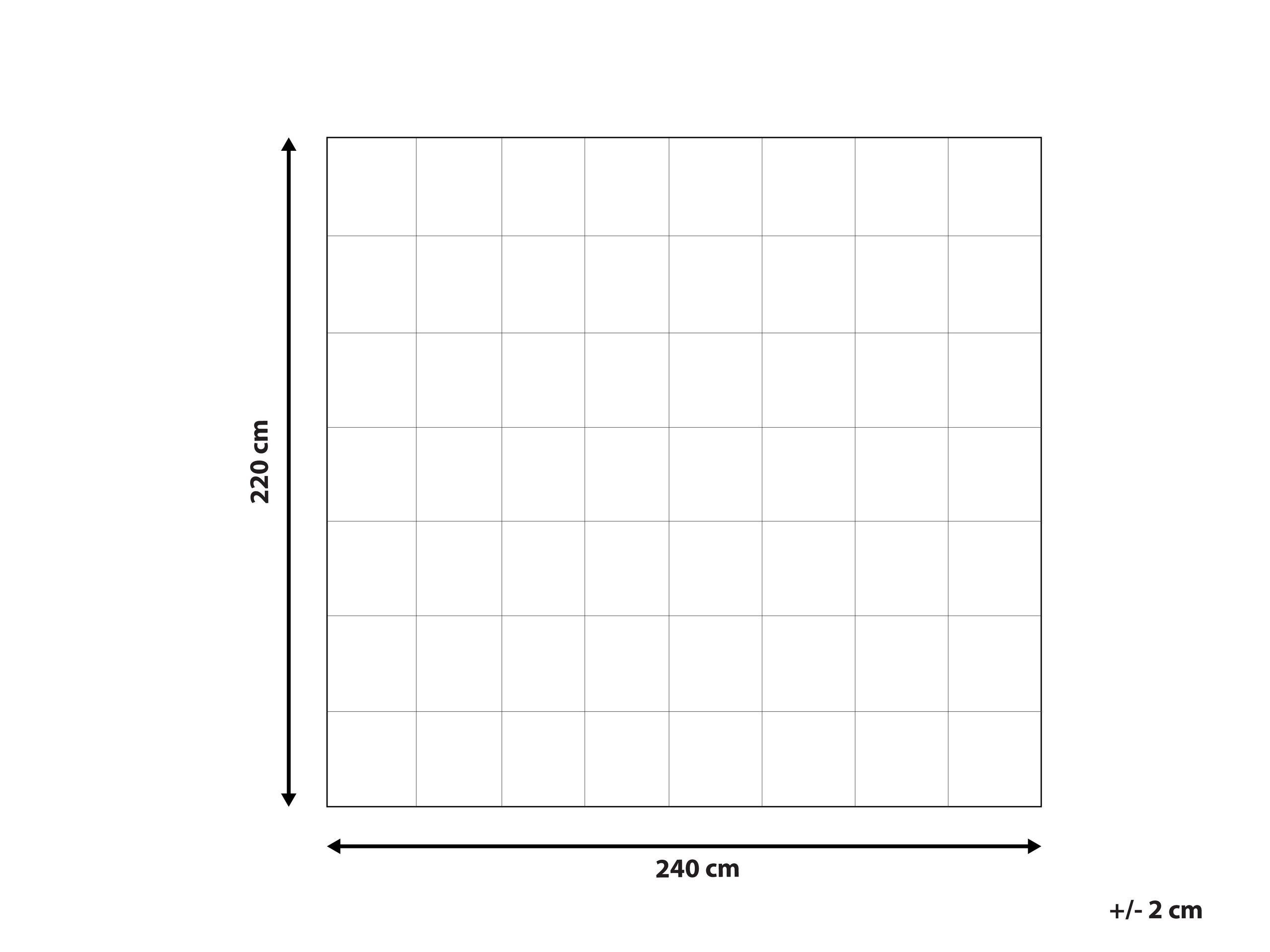 Beliani Couette très chaude en Coton ciré GRIVOLA  