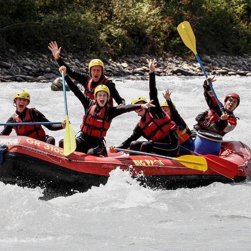 Image of Halbtagesfahrt Rafting Auf Dem Vorderrhein (jugendliche) Unisex