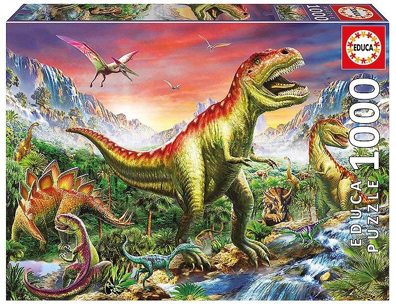 Image of Puzzle Dinowelt (1000Teile)