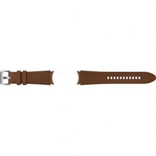 SAMSUNG  Bracelet Hybride en cuir pour  Galaxy Watch 4 Classic 130mm M/L Camel 