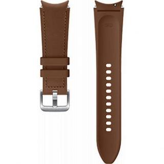 SAMSUNG  Leder-Hybridarmband für  Galaxy Watch 4 Classic 130 mm M/L Camel 