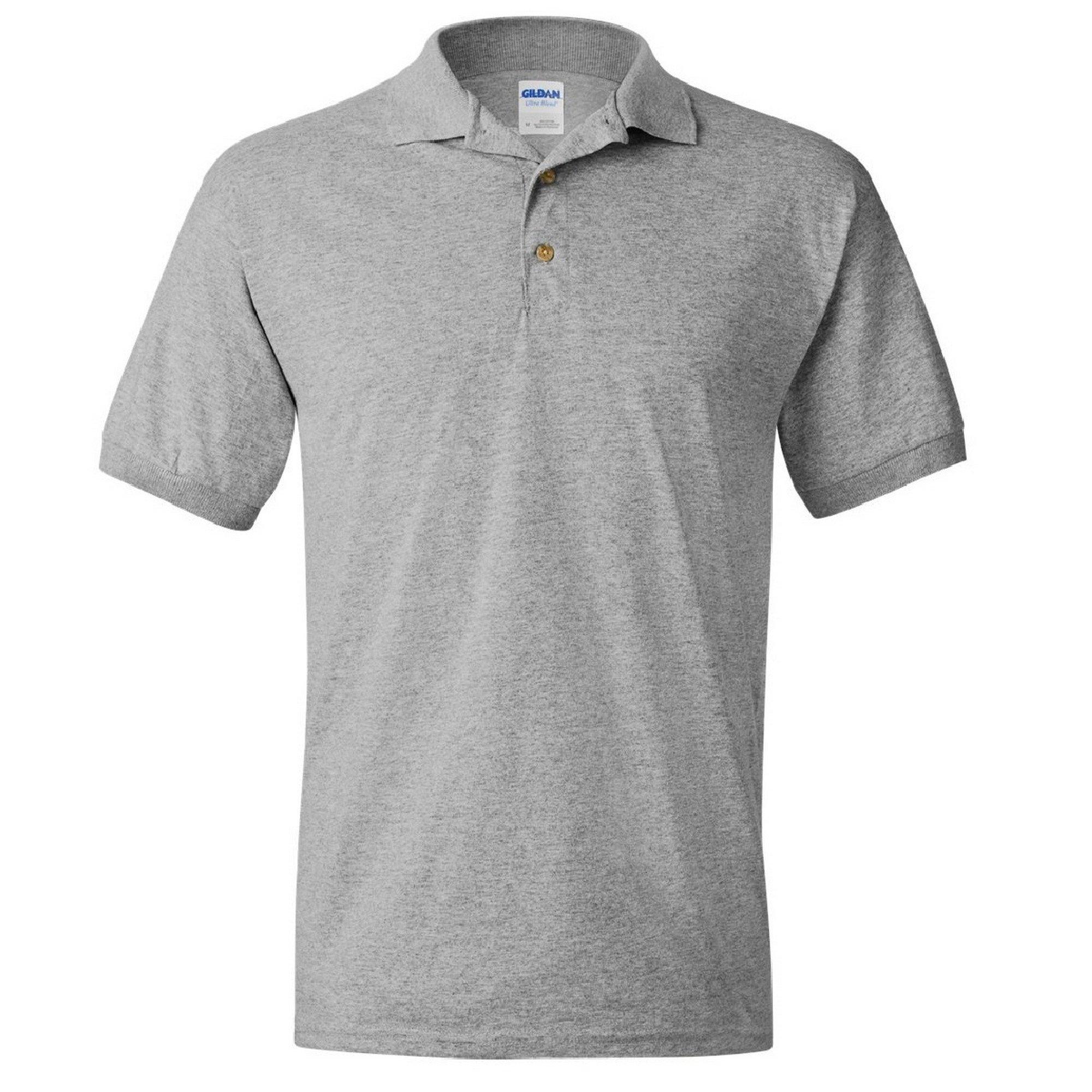 Image of Dryblend Poloshirt, Kurzarm Herren Grau L