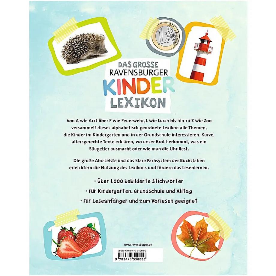 Kinderlexikon von A-Z X Gebundene Ausgabe 