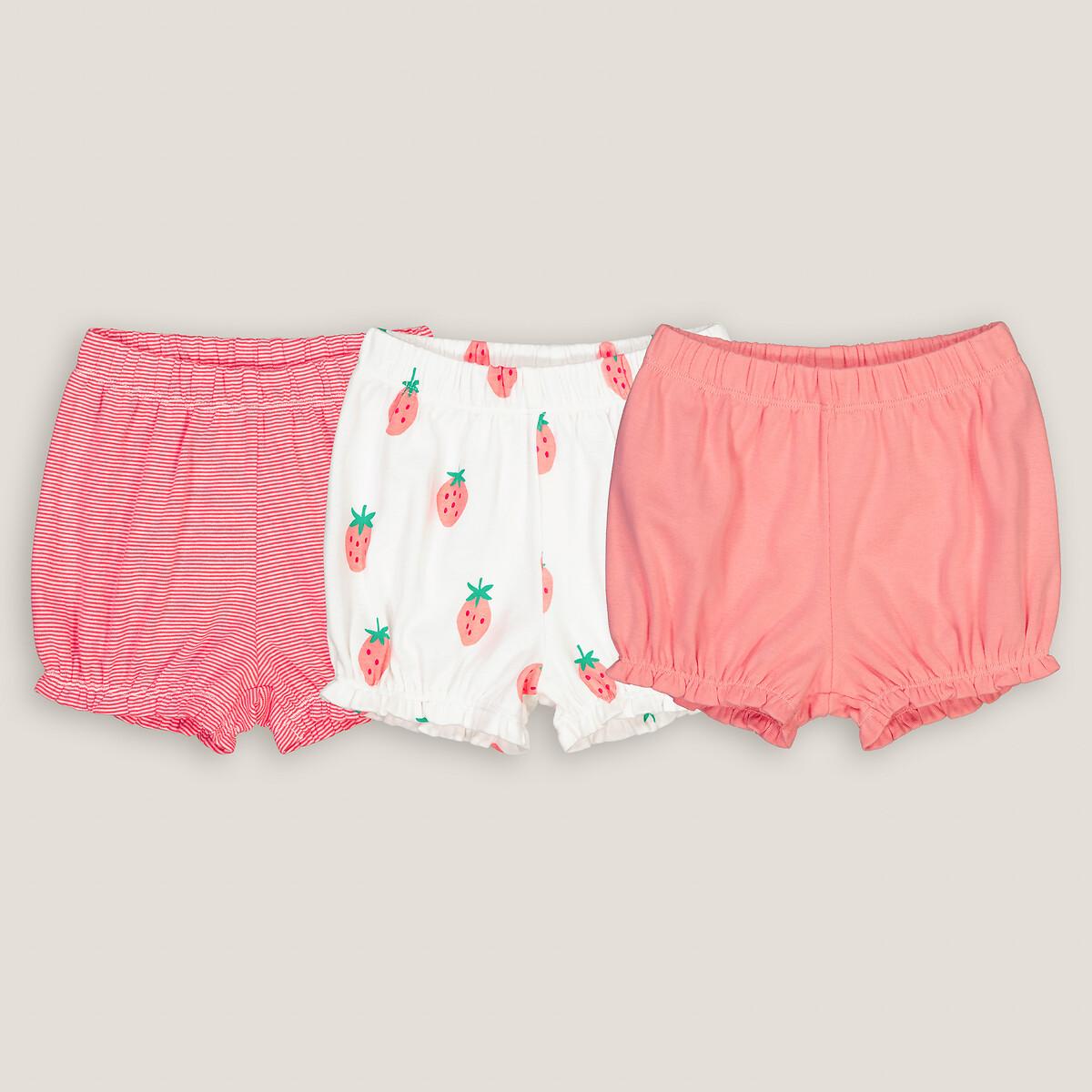 Image of 3er-pack Baby-shorts Unisex Rosa 12 mese