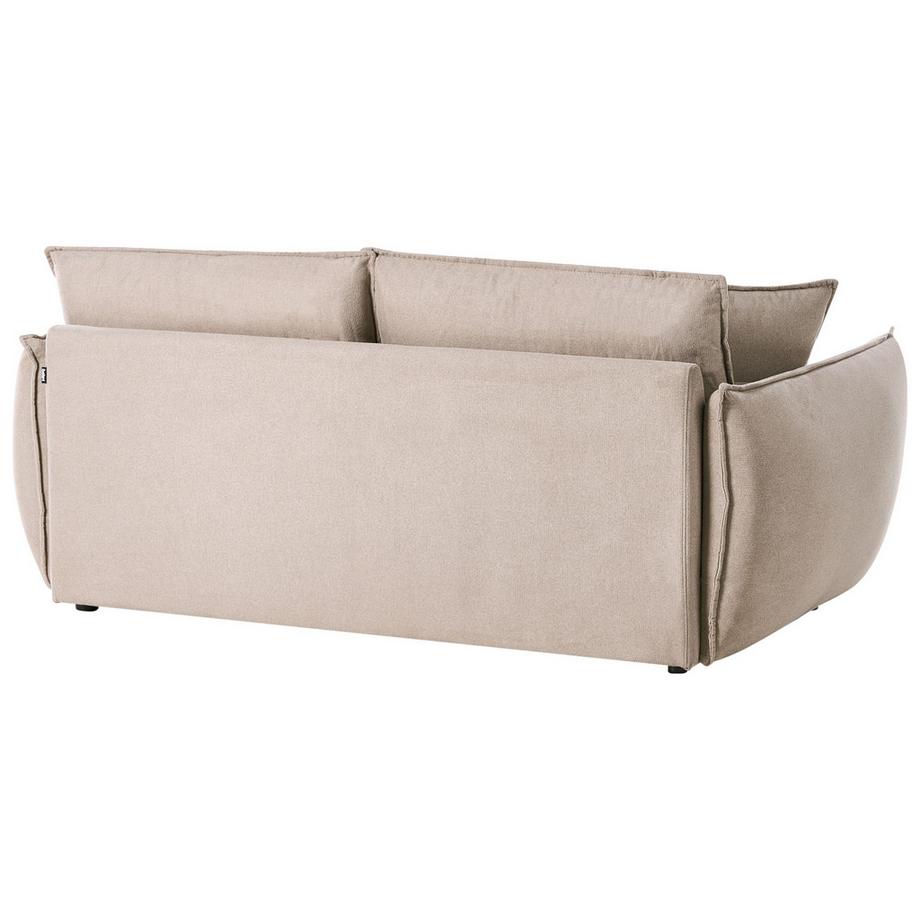 Beliani 3 Sitzer Sofa aus Stoff  KUNES  