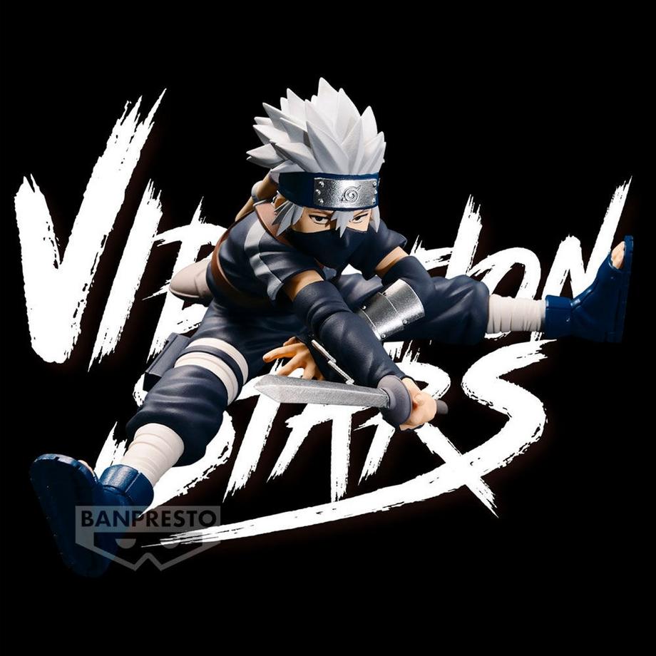 Banpresto  Naruto Shippuden Vibration Stars Hatake Kakashi III 8cm 