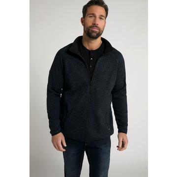 Strickfleece-Jacke