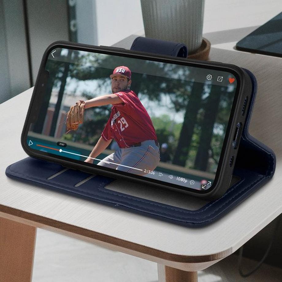 Avizar  Apple iPhone 12 Mini - Leder Etui 