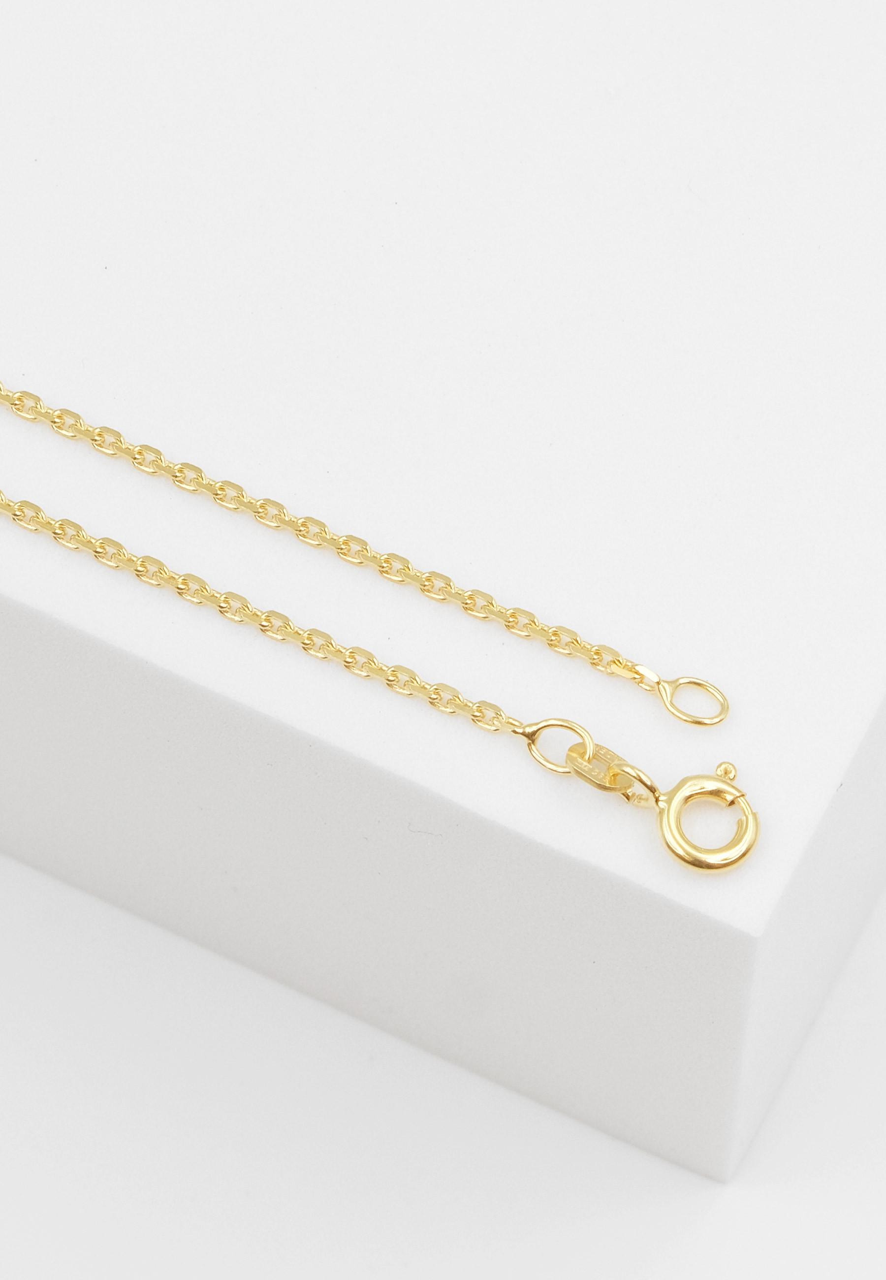 MUAU Schmuck  Collier Anker Gelbgold 585, 1.6mm, 40cm 