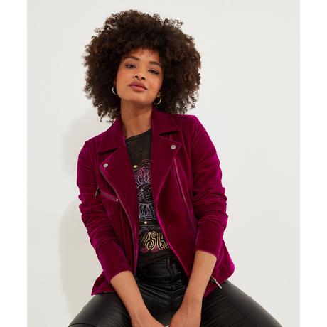 Joe Browns  Veste Moto Courte Velours 