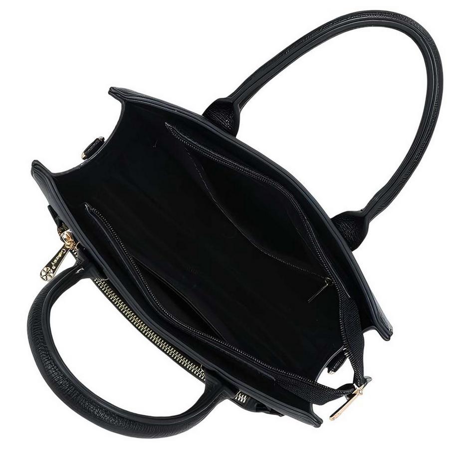 Gallantry Sac à Main Structuré avec Poche Zippée Avant  