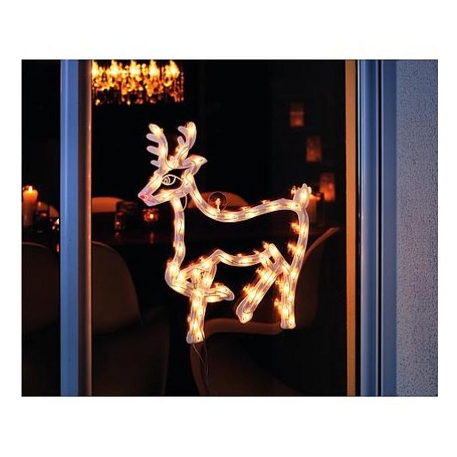 Konstsmide  LED Fenstersilhouette Rentier 50 ww LED 2174-010 