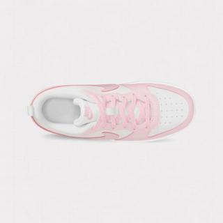 NIKE  Court Borough Low 2 - White Pink Foam (GS) 