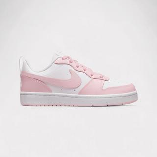 NIKE  Court Borough Low 2 - White Pink Foam (GS) 