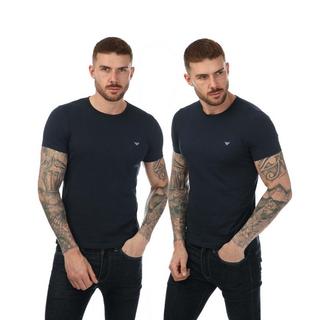 EMPORIO ARMANI T-Shirt Rundhalsausschnitt 2er Pack  