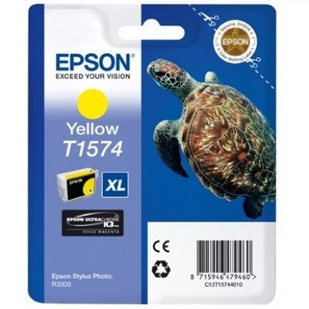 Epson – Tintenpatrone yellow T157440 Stylus Photo R3000 26ml, One Size