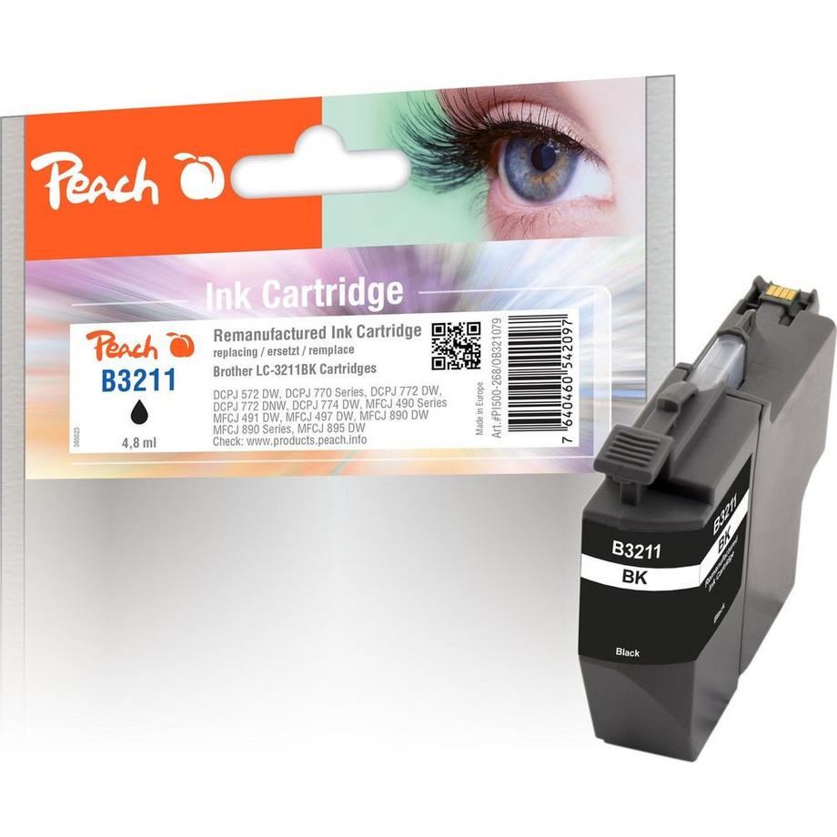 Peach  Tinte Brother LC-3211 