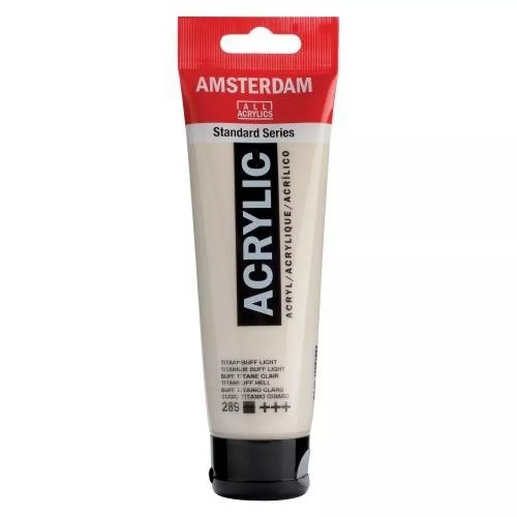 Talens AMSTERDAM Acrylfarbe - Titanbuff hell