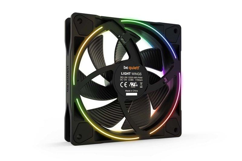 BE QUIET!  ! Light Wings | 120mm PWM Triple Pack Boitier PC Ventilateur 12 cm Noir 3 pièce(s) 