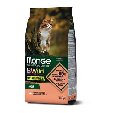 chat Bwild GF adulte saumon 1,5kg