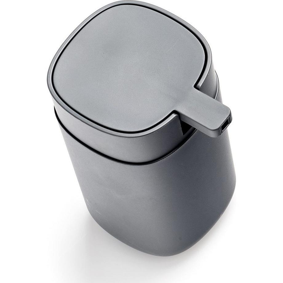 Zeller Present Seifenspender Kunststoff anthrazit 7.3x9.4x12.1cm  