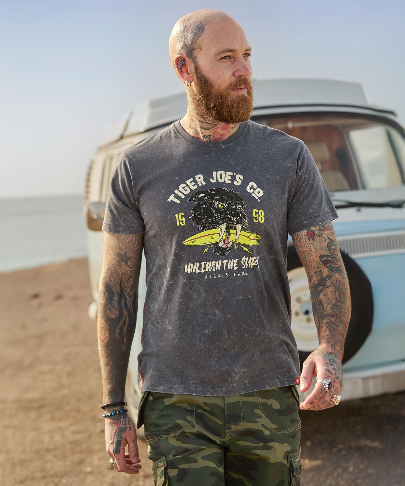 Joe Browns Tiger Joes Grafik T-Shirt  