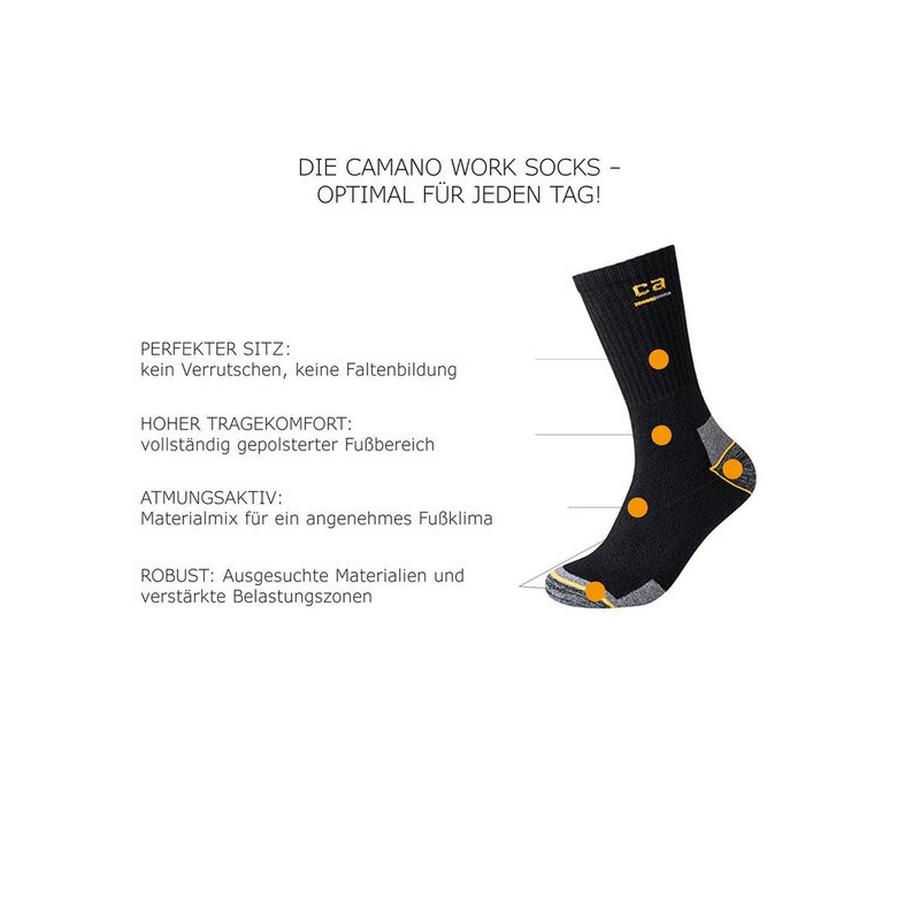 camano Arbeitssocken 9er-Pack  